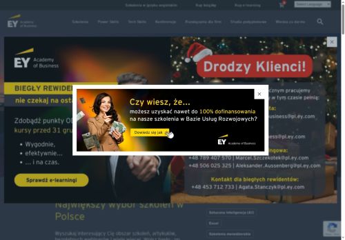 ERNST & YOUNG Sp. z o.o. ACADEMY OF BUSINESS Sp. k.